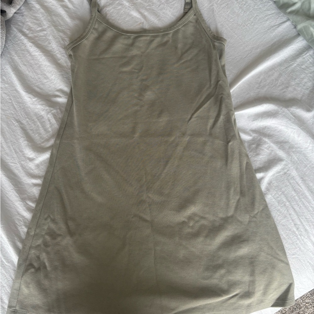 American Eagle Outfitters Olive Mini Dress